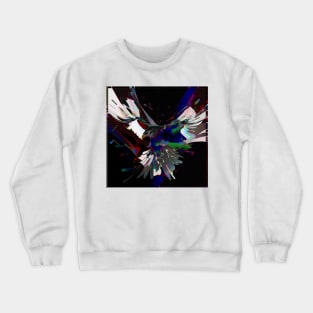 Eagle Marked Painting Crewneck Sweatshirt